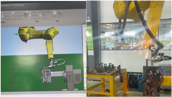 斯塔克機器人：彎管相貫線激光切割技術